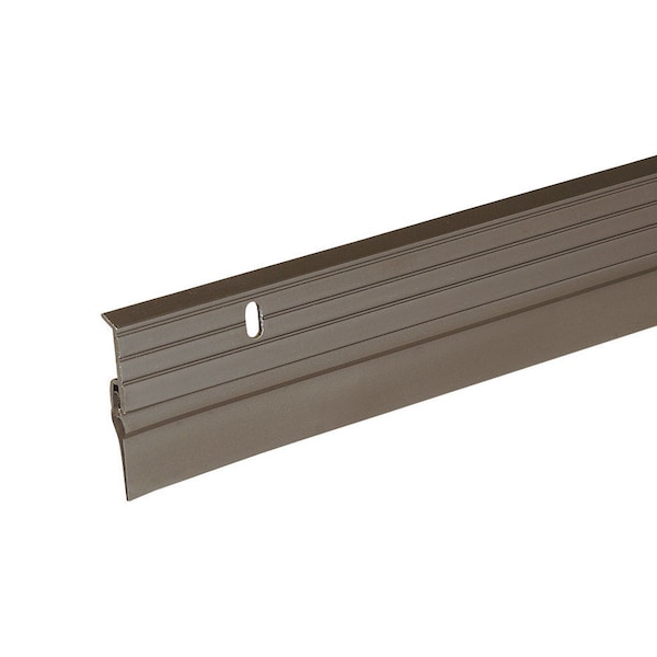 Frost King Frost King 36 in. L Brown Aluminum/Vinyl Door Sweep 1 pk B59/36H - main